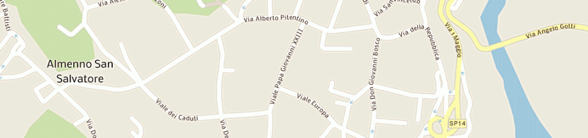 Mappa della impresa comini fabio vittorio a ALMENNO SAN SALVATORE