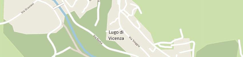 Mappa della impresa pensionati cgil a LUGO DI VICENZA