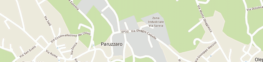 Mappa della impresa zanini s r l a PARUZZARO