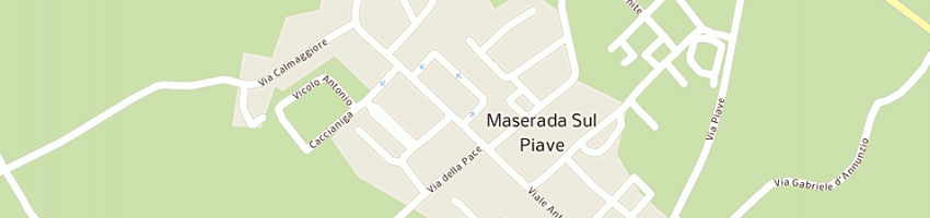 Mappa della impresa idea tessuti di tonon cristina a MASERADA SUL PIAVE