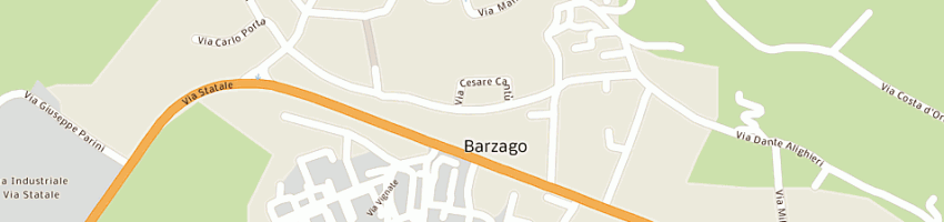 Mappa della impresa besana giovanni a BARZAGO