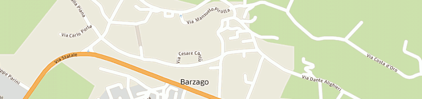 Mappa della impresa panzeri marco a BARZAGO