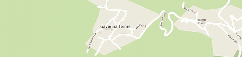 Mappa della impresa municipio a GAVERINA TERME