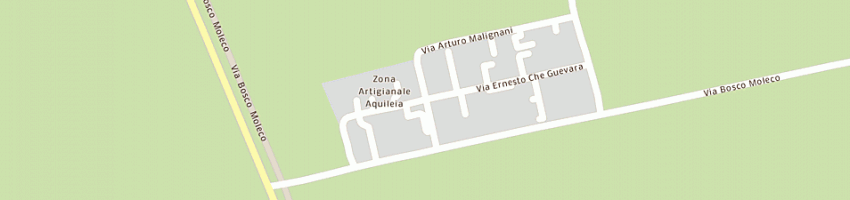 Mappa della impresa sandrigo ingross snc a AQUILEIA