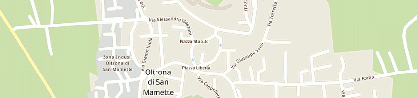 Mappa della impresa poste italiane a OLTRONA DI SAN MAMETTE