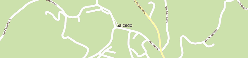 Mappa della impresa scuole elementari a SALCEDO