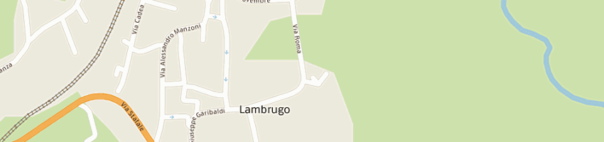 Mappa della impresa gerosa maurizio a LAMBRUGO
