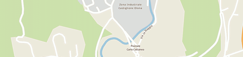 Mappa della impresa sola optical italia spa a CASTIGLIONE OLONA