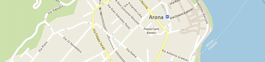 Mappa della impresa centro ottica piazza di degani roberta a ARONA
