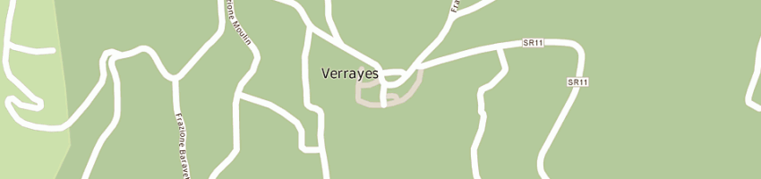 Mappa della impresa scuole elementari a VERRAYES