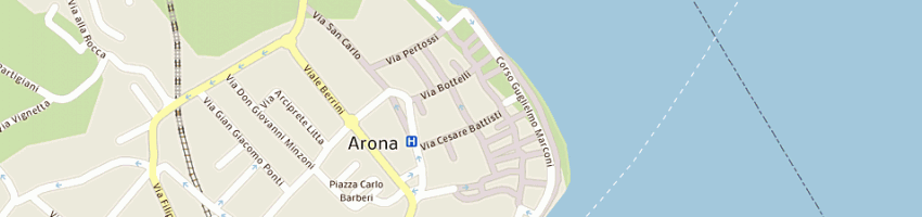 Mappa della impresa aipa spa a ARONA