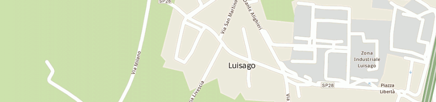 Mappa della impresa fermetal srl a LUISAGO