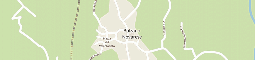 Mappa della impresa beldi' irene a BOLZANO NOVARESE