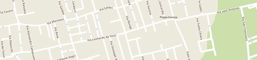 Mappa della impresa baraonda snak bar a CASSOLA