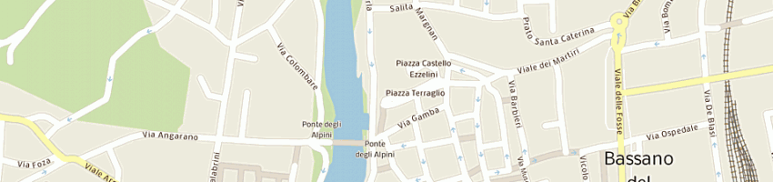 Mappa della impresa agnolin martamaria a BASSANO DEL GRAPPA