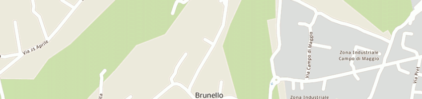 Mappa della impresa passera alberto a BRUNELLO