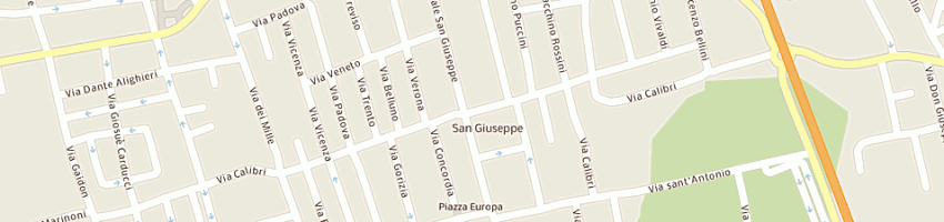 Mappa della impresa bar pineta a CASSOLA
