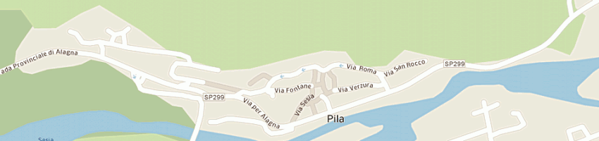 Mappa della impresa municipio a PILA