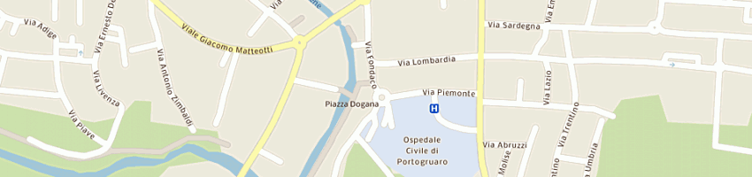 Mappa della impresa provincia di venezia centro per l' impiego a PORTOGRUARO