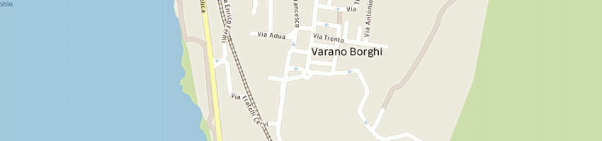Mappa della impresa municipio di varano borghi a VARANO BORGHI
