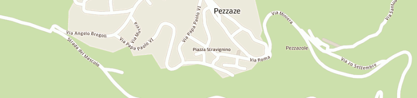 Mappa della impresa scaletti gianfranco a PEZZAZE