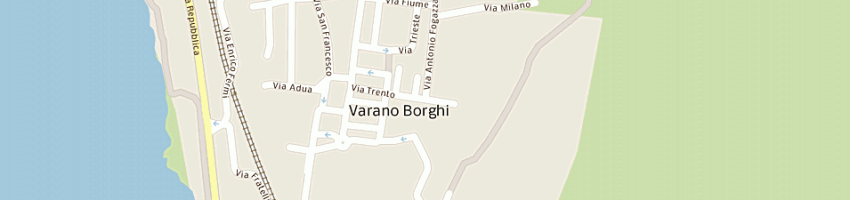 Mappa della impresa parrocchia di varano borghi a VARANO BORGHI