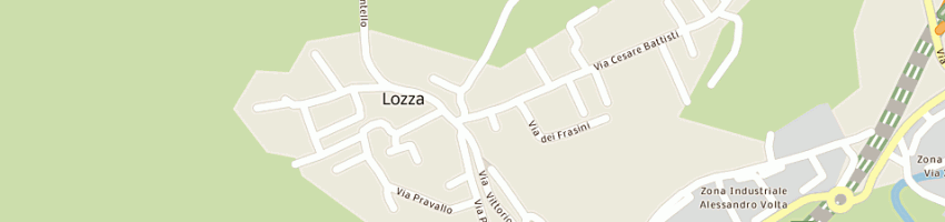 Mappa della impresa municipio a LOZZA