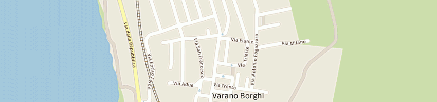 Mappa della impresa mariani claudio a VARANO BORGHI