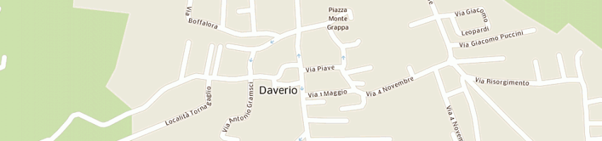 Mappa della impresa panificio belli a DAVERIO