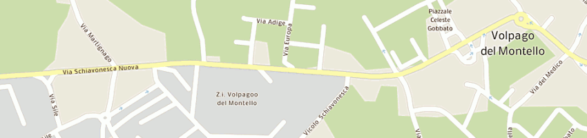 Mappa della impresa sartoria della sposa di favero carla e c (sas) a VOLPAGO DEL MONTELLO