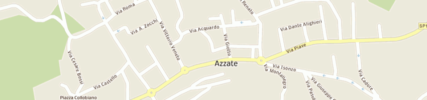 Mappa della impresa etesia a AZZATE