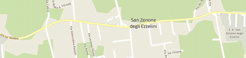 Mappa della impresa municipio a SAN ZENONE DEGLI EZZELINI