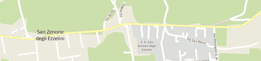 Mappa della impresa green bar a SAN ZENONE DEGLI EZZELINI