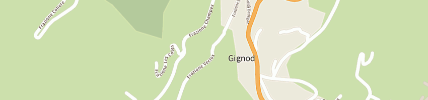 Mappa della impresa fiorenzani gabriele a GIGNOD