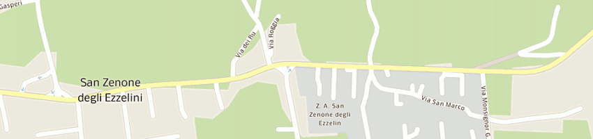 Mappa della impresa baggio srl a SAN ZENONE DEGLI EZZELINI