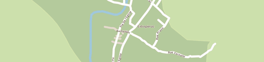 Mappa della impresa camping monte rosa di curtaz mauro e c sas a BRUSSON