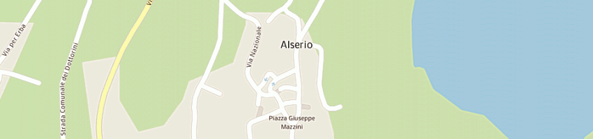 Mappa della impresa municipio a ALSERIO