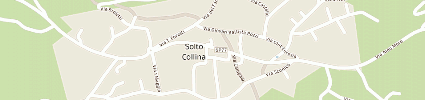 Mappa della impresa municipio a SOLTO COLLINA