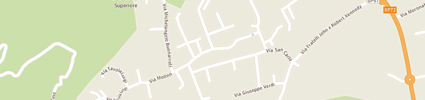 Mappa della impresa scuola elementare di villa s carlo a VALGREGHENTINO