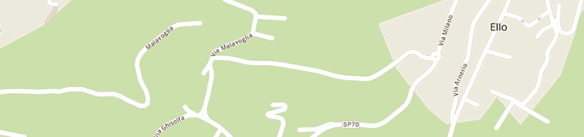Mappa della impresa trattoria bar lo scoiattolo della boggia di paganelli e colombo snc a ELLO