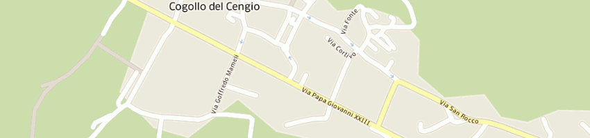 Mappa della impresa gruppo volontari antincendio e protezione civile a COGOLLO DEL CENGIO