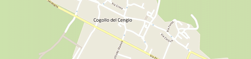 Mappa della impresa carollo lelio a COGOLLO DEL CENGIO