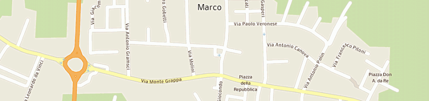 Mappa della impresa marsura graziella a CAERANO DI SAN MARCO