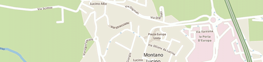 Mappa della impresa scuola elementare statale' carlo alberto dalla chiesa' a MONTANO LUCINO