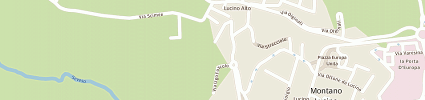 Mappa della impresa loptex srl a MONTANO LUCINO