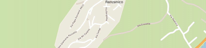 Mappa della impresa zambetti erminio a RANZANICO