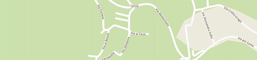 Mappa della impresa palestra lariopark a LIPOMO