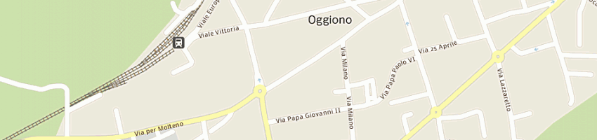 Mappa della impresa serinex (srl) a OGGIONO