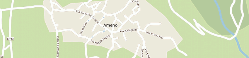 Mappa della impresa municipio a AMENO