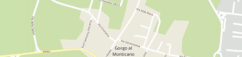 Mappa della impresa scuola elementare a GORGO AL MONTICANO